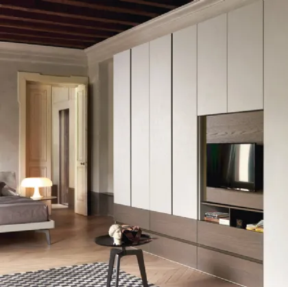 wardrobe with hinged doors verona