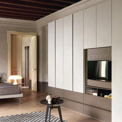 wardrobe with hinged doors verona
