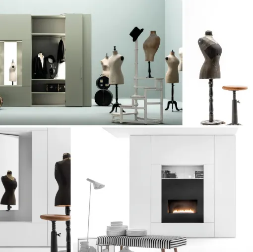 roomy wardrobe day and night caccaro