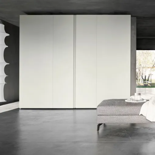 Customized coplanar wardrobe Sintesi Sangiacomo