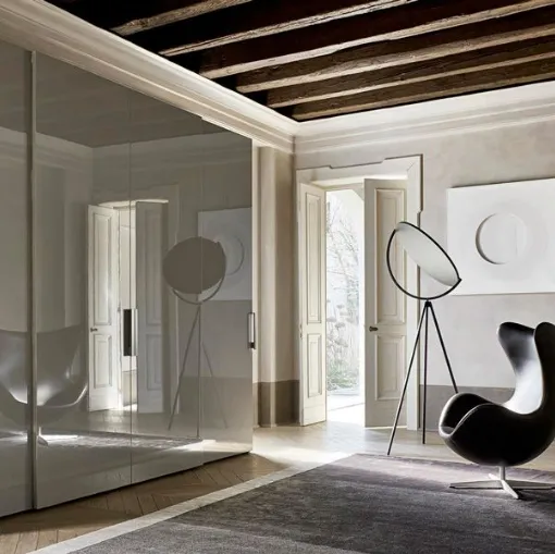 Sangiacomo corner wardrobe with sliding doors