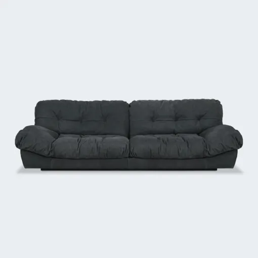 Milan leather sofa