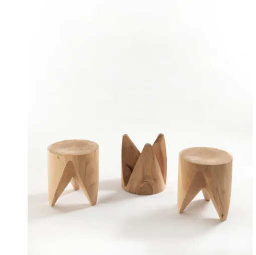 zigzag stools