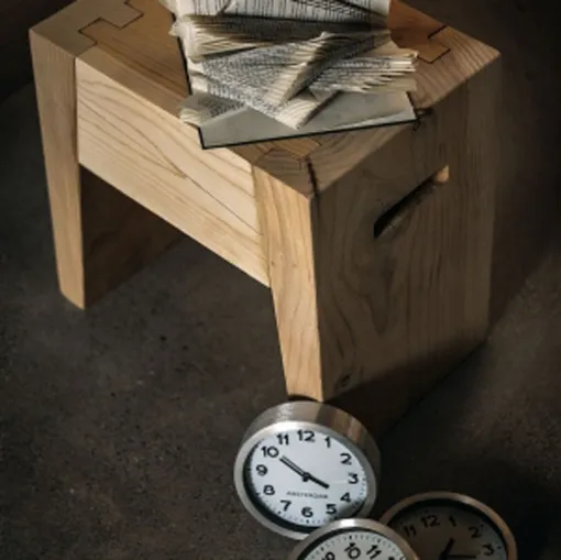 riva 1920 stool in wood