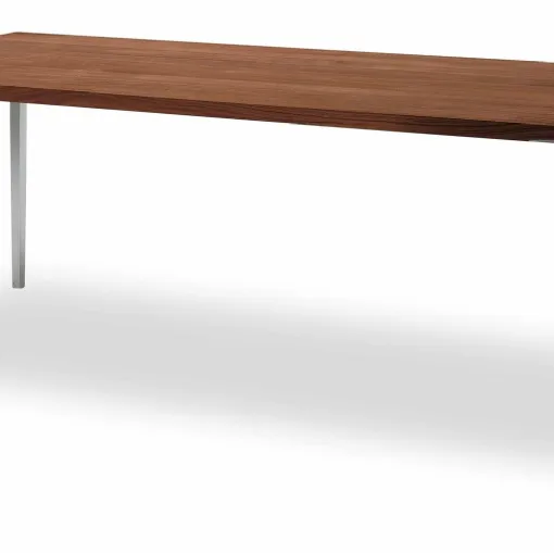 Riva 1920 wooden and aluminum table