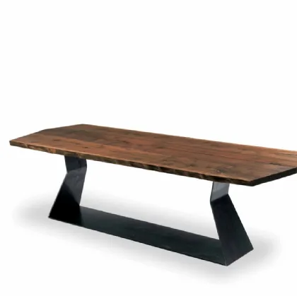 Bedrock plank table A Riva 1920