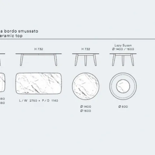 convivio technical sheet