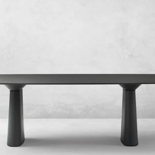 design verona table with oval base