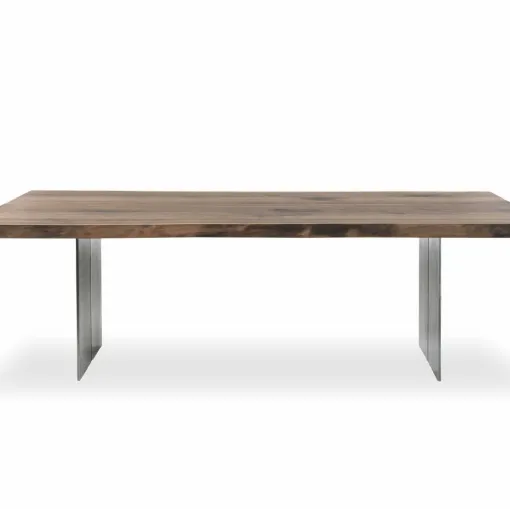 Table in wood and iron Riva 1920