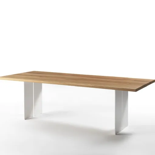 Table in wood and iron Riva 1920