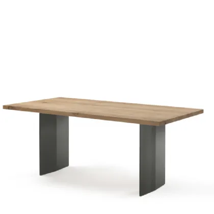 Riva 1920 table in wood and iron